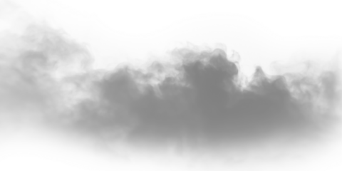 Abstract smoke Texture overlays on transparent background. Border from smoke.  Design element. Misty effect for film , text or space. Abstract black gray wall texture. Png
