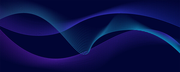 Abstract background design with diagonal blue and pink or purple line pattern. Vector horizontal format for digital luxury business banner, contemporary cover, luxury premium.