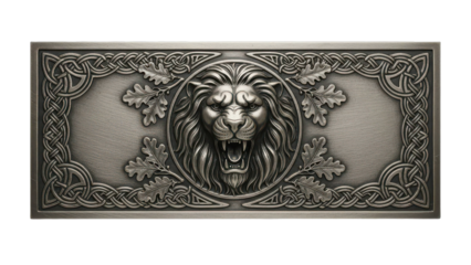 Roaring Lion Head Emblem