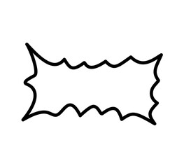 Hand Drawn Speech Balloons, Frame Set, Shout Balloons, Pop Design, Comics