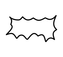 Hand Drawn Speech Balloons, Frame Set, Shout Balloons, Pop Design, Comics