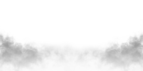 Abstract smoke Texture overlays on transparent background. Border from smoke.  Design element. Misty effect for film , text or space. Abstract black gray wall texture. Png
