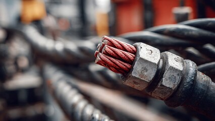 Industrial Power Cable Connection