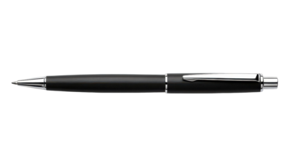 Black Pen Writing Instrument