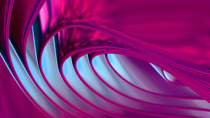 Bright background, wallpaper, digital dashboard with folds of cloth and iridescent shades.