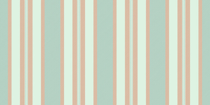 Ferry background pattern stripe, symmetry vertical texture fabric. Deel textile lines vector seamless in light and orange colors.