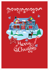 Christmas greeting card