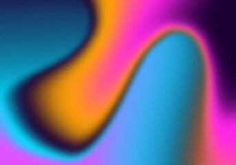 abstract yellow purple and blue grunge gradient shapes background illustration	