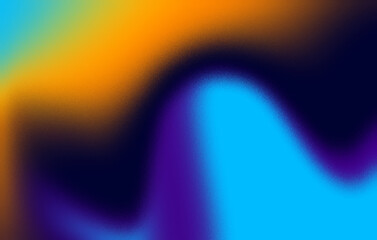 abstract yellow purple and blue grunge gradient shapes background illustration	