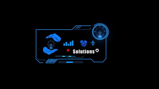 Systems Integrator using tablet analyzing Solutions interoperability failure rates and ROI realization gaps, client pain-point correlation models.