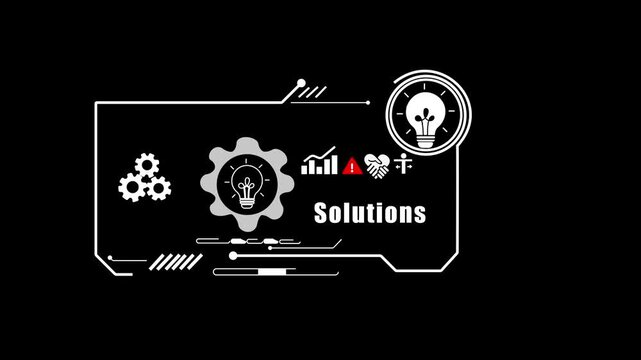 Systems Integrator using tablet analyzing Solutions interoperability failure rates and ROI realization gaps, client pain-point correlation models.