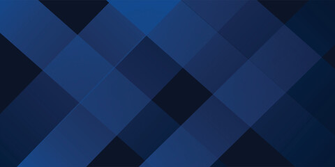 Obraz premium Abstract blue background. Geometric triangle background. Hexagon pattern. Vector background.
