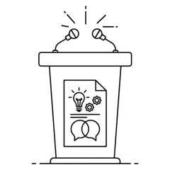 vector illustration of a trash can