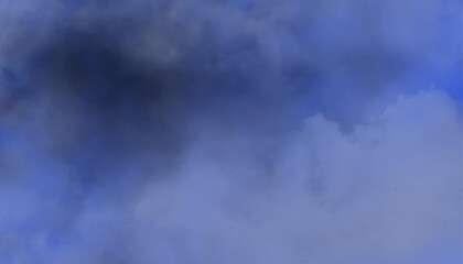 Obraz premium Blurry night sky texture or a dramatic, out-of-focus cloudscape backdrop. Minimalist stormy blue and indigo gradient wallpaper with soft, foggy transitions.