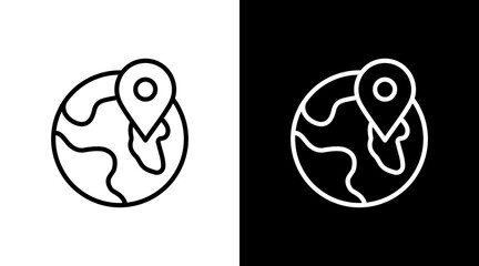 Geographic Segmentation With Icon Set Design © Wawan