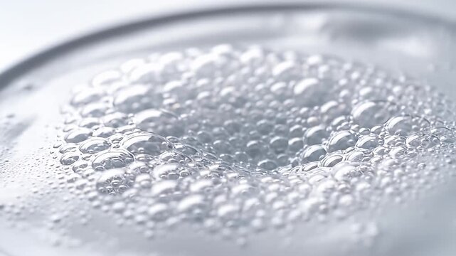 Bubbles Galore - A Close-Up Look at Foamy Liquid.