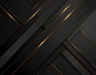 Abstract black and white metal background featuring a geometric architectural pattern of steel lines and glass textures for modern business technology design