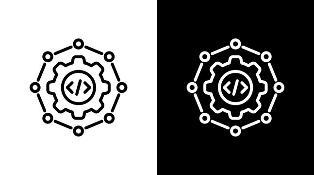 Api Integration With Icon Set Design