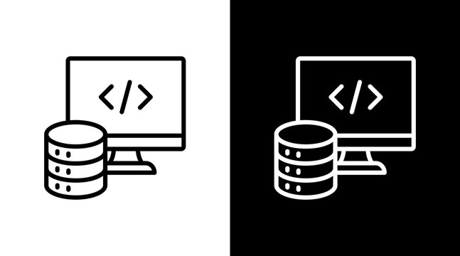 Backend Logicp With Icon Set Design