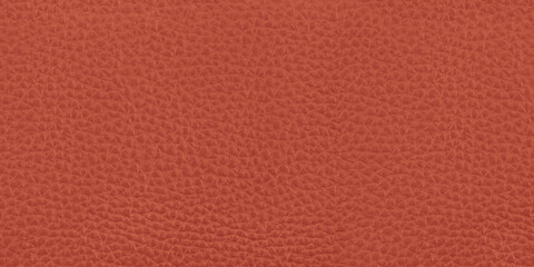 Obraz premium Cinnabar Orange, real leather backgrounds, high resolution texture for designs