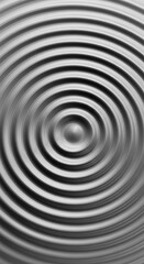 Obraz premium Concentric Ripples - A Mesmerizing Display of Circular Waves.