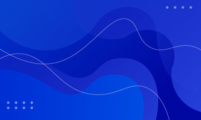 Abstract blue color background. Dynamic shapes composition. Eps10 vector