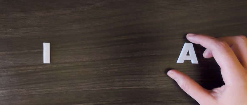 the word influenza written on a dark background with white block letters or capital letters