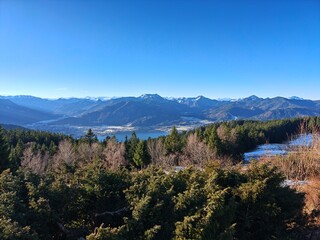 mountain landscape in the alps