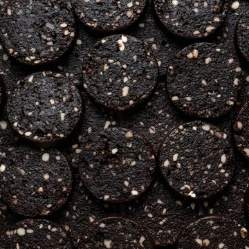 black pudding background
