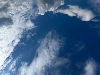 Amazing clouds in the sky.