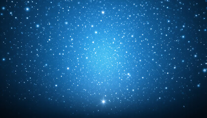 abstract blue background with stars