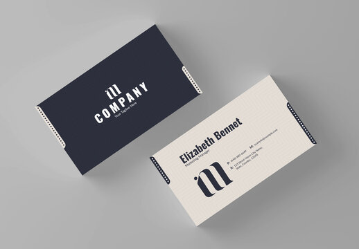 Modern Business Card Template Layout