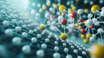 Molecular structure illustration