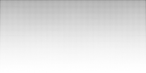 Vector halftone dots background. Black and white comic pattern. Vintage Halftone Background. Fade Distressed Overlay. Modern Texture. Abstract Pattern. Vector illustration