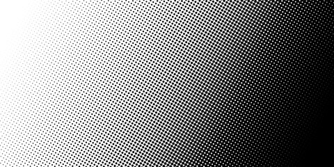 Vector halftone dots background. Black and white comic pattern. Vintage Halftone Background. Fade Distressed Overlay. Modern Texture. Abstract Pattern. Vector illustration