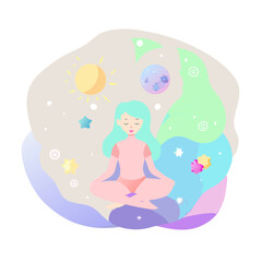 A vector icon of about wellness well-being