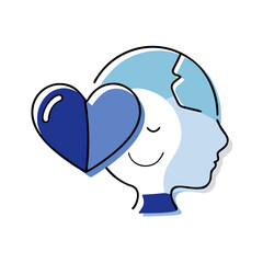 A vector icon of about wellness well-being