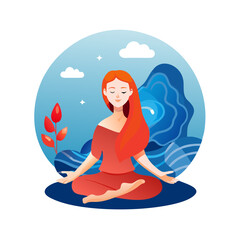 A vector icon of about wellness well-being