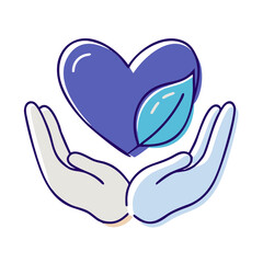 A vector icon of about wellness well-being