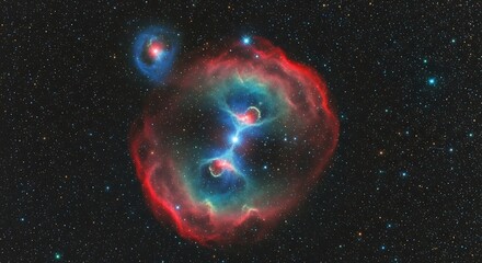 Cosmic Butterfly - A Stunning View of the Twin Jet Nebula.