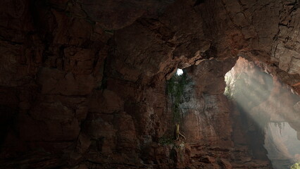 Exploring the Enigmatic Depths: Illuminated Cave Reveals Mysteries of Mexico's Subterranean World