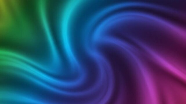 Mesmerizing Abstract Rainbow Colors Moving Background Swirling Beautiful Light Effect for Creative Design