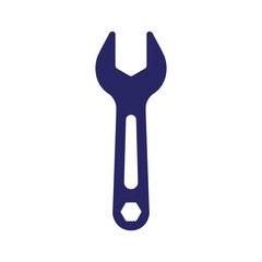 Adjustable spanner tool icon