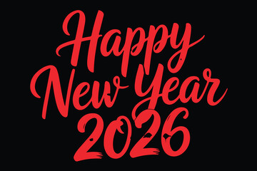 Illustration representing a vector file format for graphic design and digital art projects Happy new year 2026