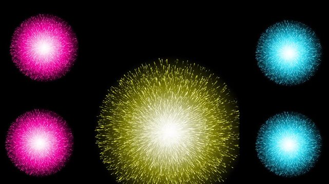 Happy new year 2026. Animated video 4k.