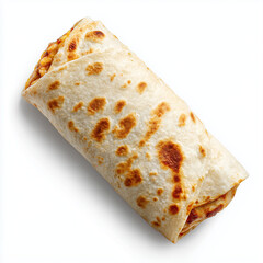 Fototapeta premium Assorted fast food isolated on white background. Studio shot for advertising and menu design