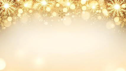 christmas background with snowflakes