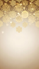 christmas background with snowflakes