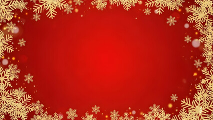 christmas background with snowflakes