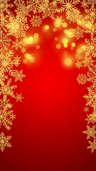 christmas background with snowflakes
